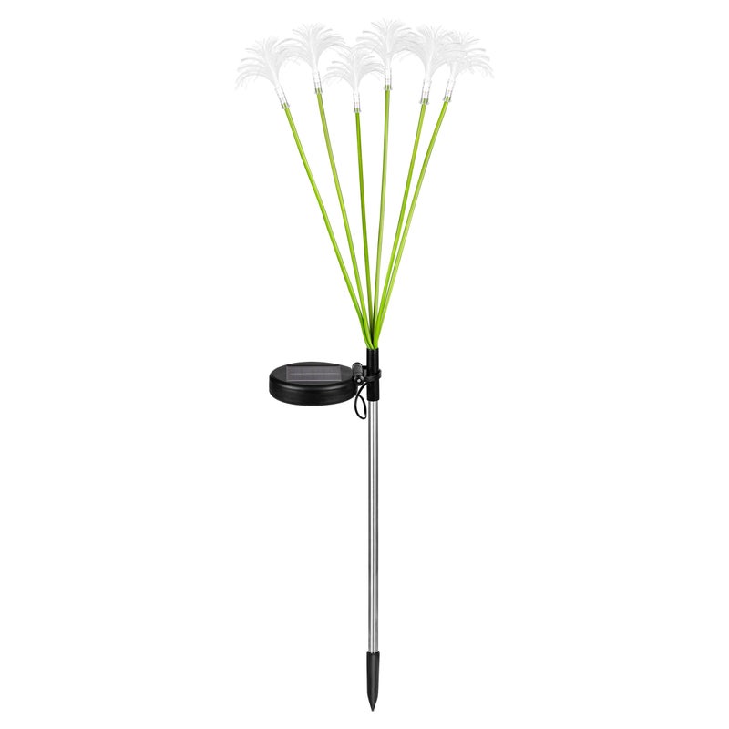 Lampka ogrodowa solarna LED meduza 3000K ciepła biel wbijana IP44 lampa MasterLED