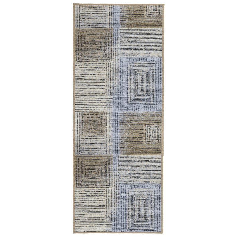 Chodnik antypoślizgowy Vita 80x200 cm Przecierka beżowy