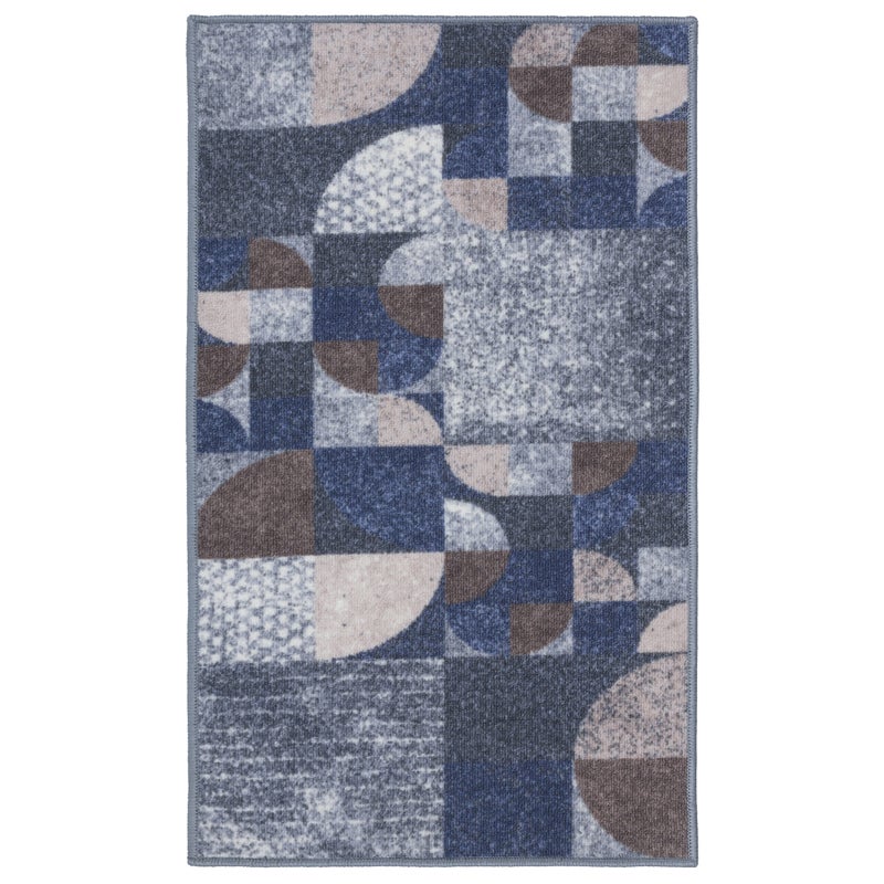 Chodnik antypoślizgowy Vita 60x100 cm Abstrakcja szary