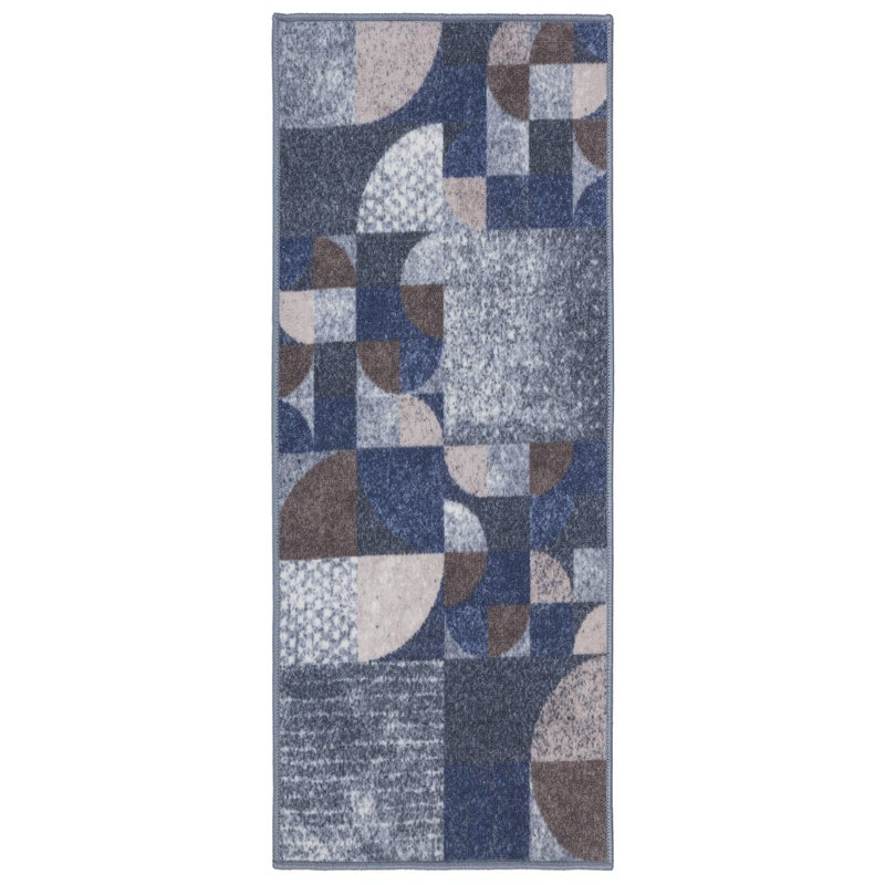 Chodnik antypoślizgowy Vita 80x200 cm Abstrakcja szary