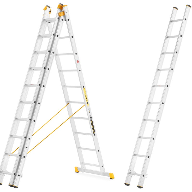 Drabina ALVE aluminiowa wielofunkcyjna profesjonalna FORTE PROFI PLUS 3x10 1 szt.