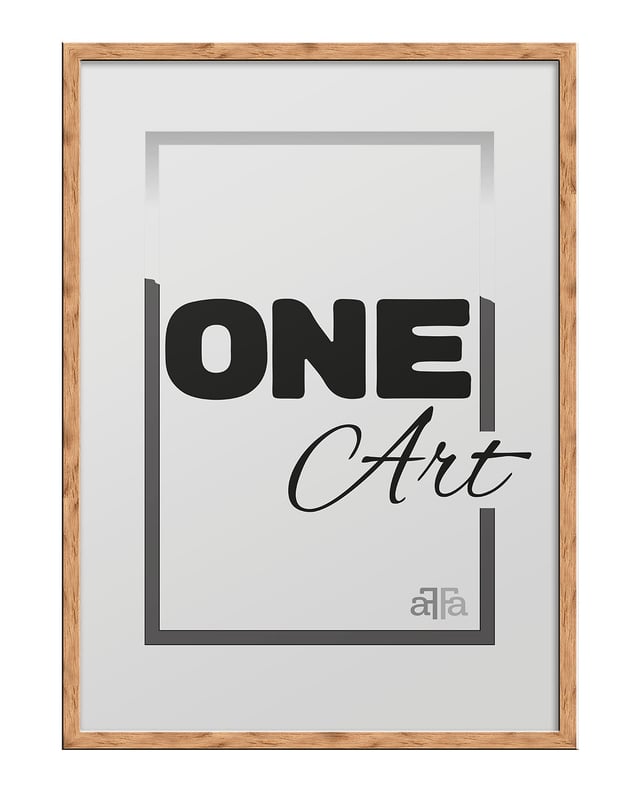 Ramka A1 Hekla 59,4x84,1 MDF plakat naturalny 1szt.
