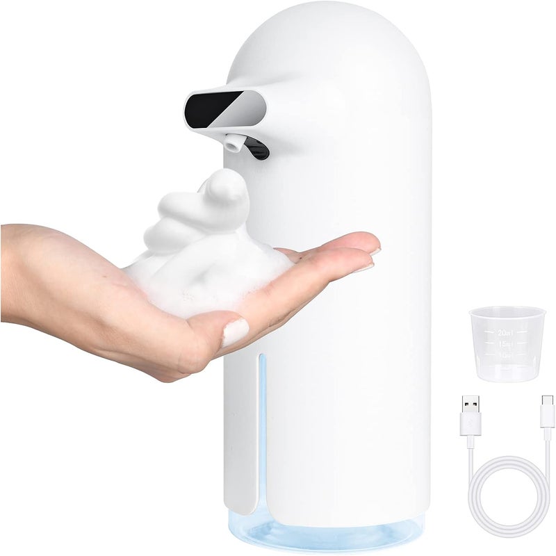 Automatyczny dozownik mydła, bezdotykowy dozownik mydła o pojemności 350 ml z czujnikiem podczerwieni.