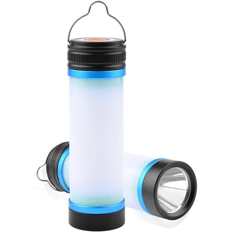 Przenośne latarki kempingowe, latarki awaryjne, reflektory kempingowe, super mocne i przenośne, niebieskie