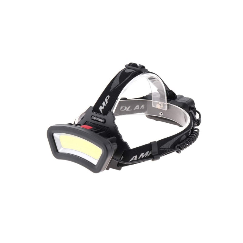 Akumulatorowa latarka czołowa, lekka i wodoodporna latarka czołowa USB, odpowiednia do takich aktywności jak wędkarstwo, biwakowanie, czytanie, piesz