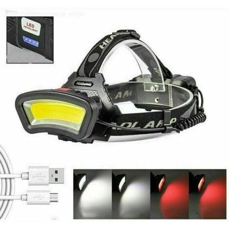 Ta akumulatorowa latarka czołowa LED oferuje mocny strumień światła, cztery tryby oświetlenia, regulowany zoom i jest wodoodporna. W zestawie znajduj