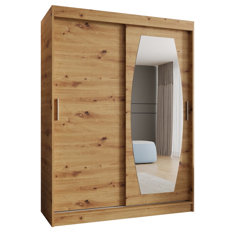 Szafa przesuwna garderoba ROSSA 150 x 62 x 200 cm Artisan - Abiks Meble