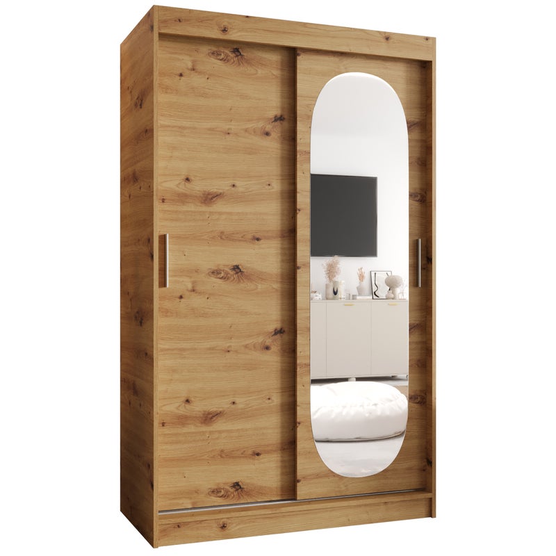 Szafa przesuwna garderoba ROYAL 120 x 62 x 200 cm Artisan - Abiks Meble