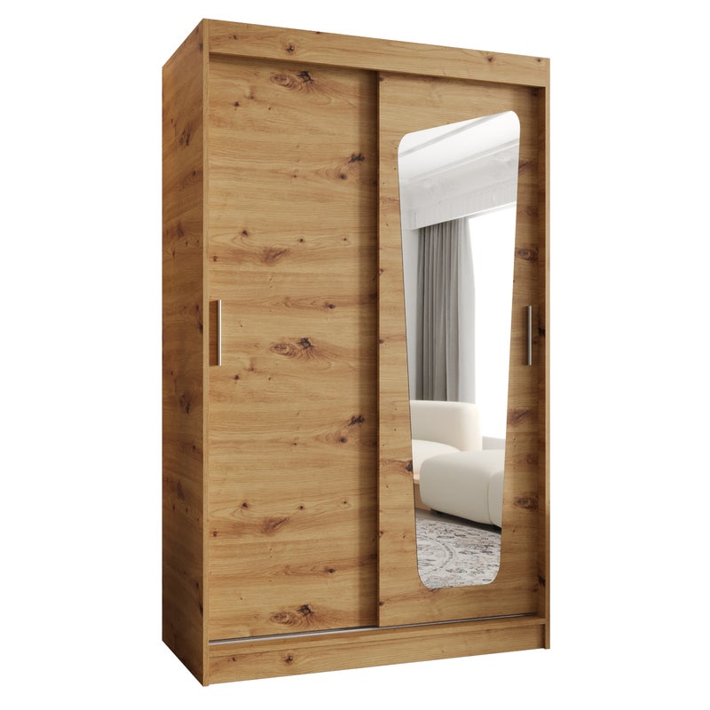 Szafa przesuwna garderoba MOKA 120 x 62 x 200 cm Artisan - Abiks Meble