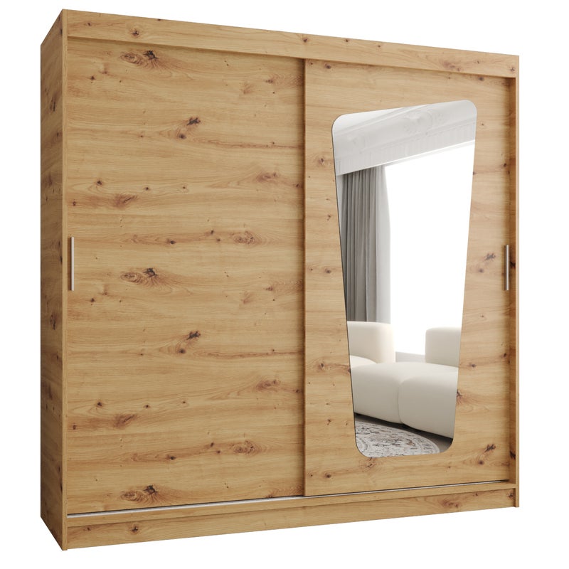 Szafa przesuwna garderoba MOKA 200 x 62 x 200 cm Artisan - Abiks Meble
