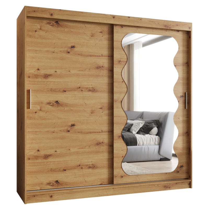 Szafa przesuwna garderoba SPOTI 200 x 62 x 200 cm Artisan - Abiks Meble