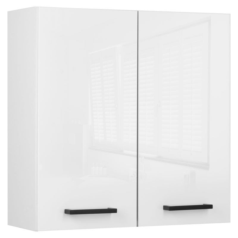 Szafka wisząca 60 cm biała połysk