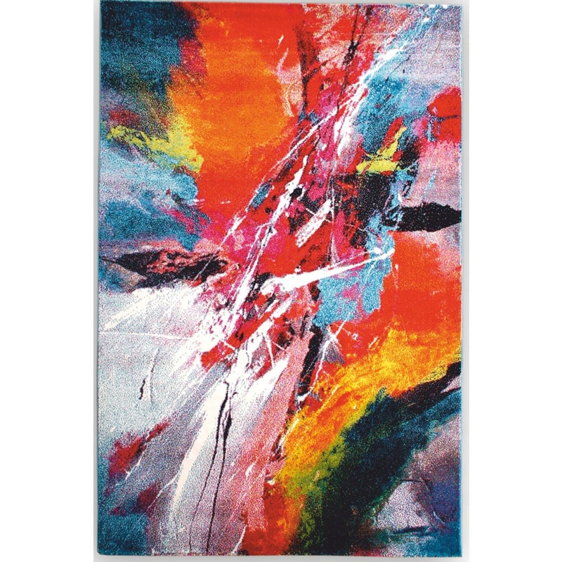 DYWAN FOLKLORE J559A NOWOCZESNY KOLOROWY 80x150