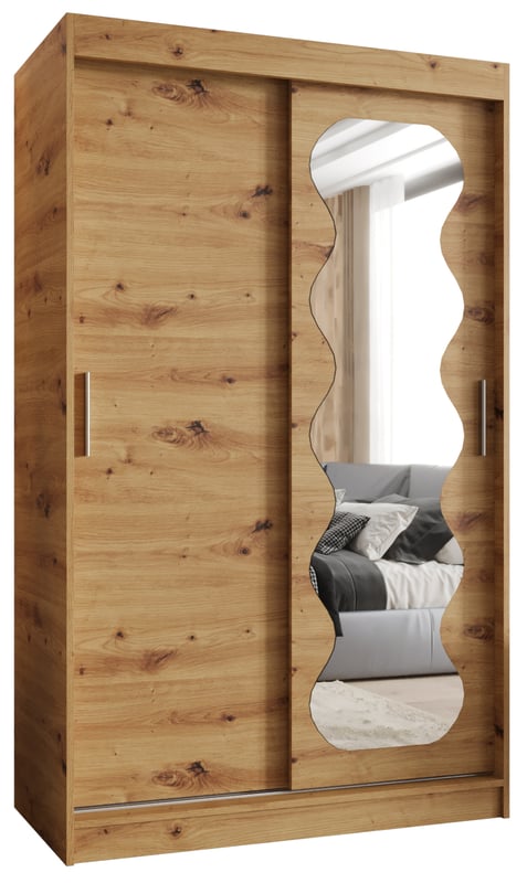 Szafa przesuwna garderoba SPOTI 120 x 62 x 200 cm Artisan - Abiks Meble