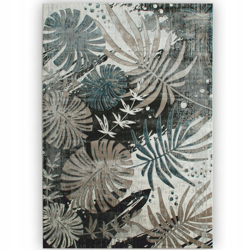 DYWAN RUSTIC 12637 U01 NOWOCZESNY LIŚCIE 200x290
