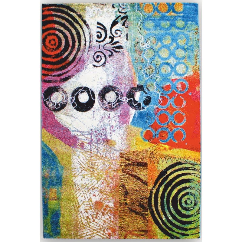 DYWAN FOLKLORE J361A NOWOCZESNY KOLOROWY 120x170