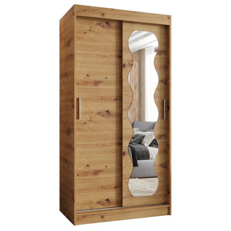 Szafa przesuwna garderoba SPOTI 100 x 62 x 200 cm Artisan - Abiks Meble