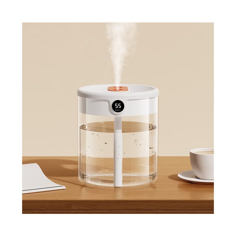Nawilżacz powietrza, nawilżacz powietrza do pojedynczego pomieszczenia o wydajności 2 litrów/20 godzin, automatyczny nawilżacz powietrza do sypialni