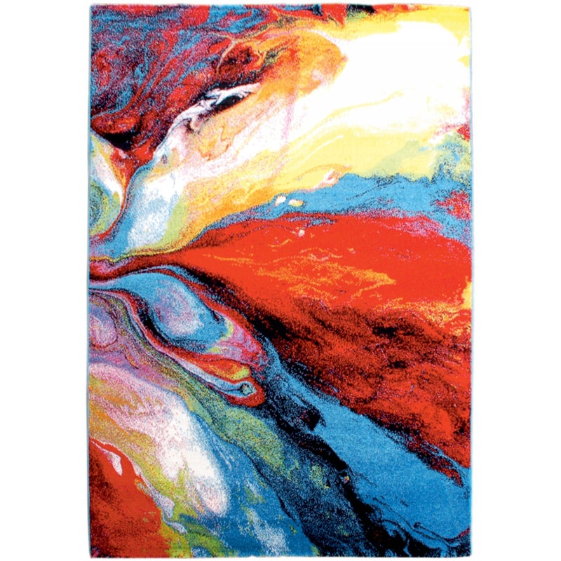 DYWAN FOLKLORE J388A NOWOCZESNY KOLOROWY 80x150