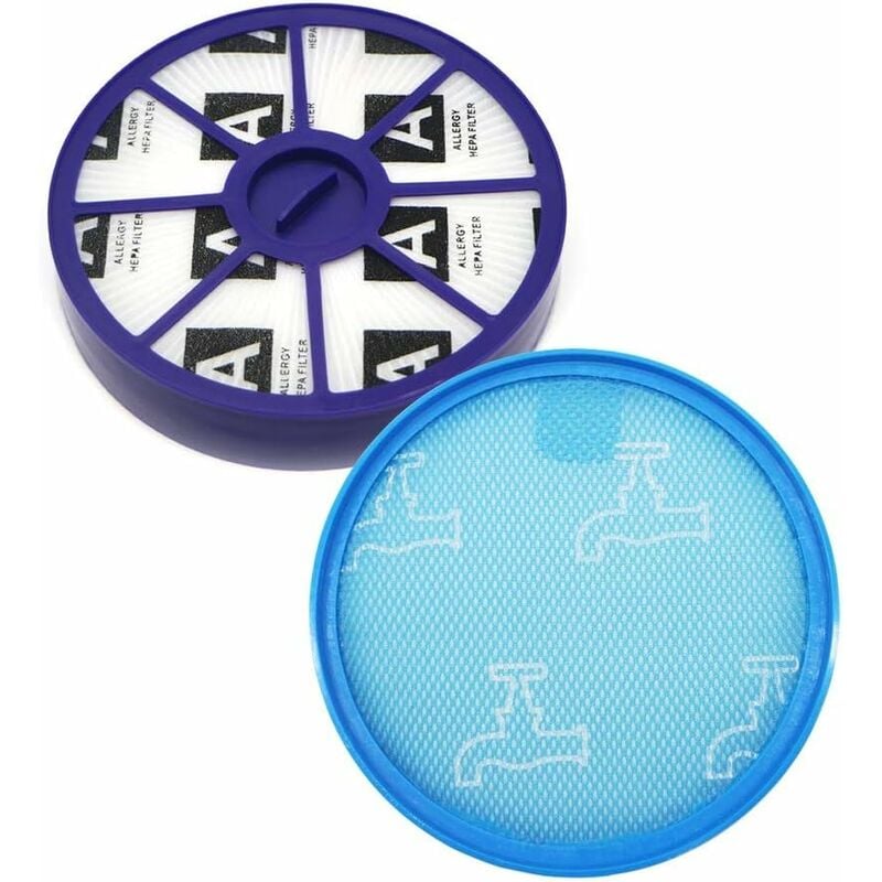 Zestaw 2 części zamiennych do odkurzaczy, w tym filtr przedni i tylny, do odkurzaczy bezprzewodowych Dyson DC19, DC20, DC21, DC29, PRE.