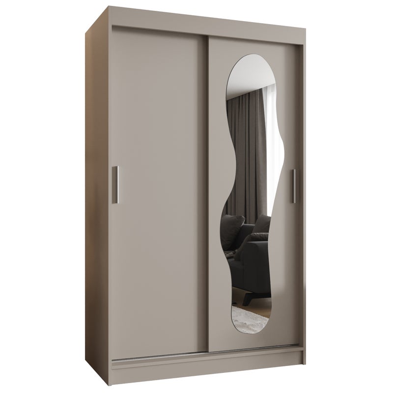 Szafa przesuwna garderoba ULTRA 120 x 62 x 200 cm Kaszmir - Abiks Meble