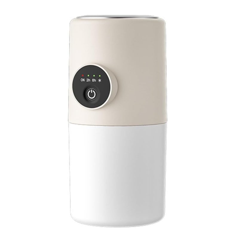 Nawilżacz powietrza 280 ml z funkcją samooczyszczania, przenośny nawilżacz powietrza z chłodną mgiełką, cicha praca, USB, biały (jasnobiały)