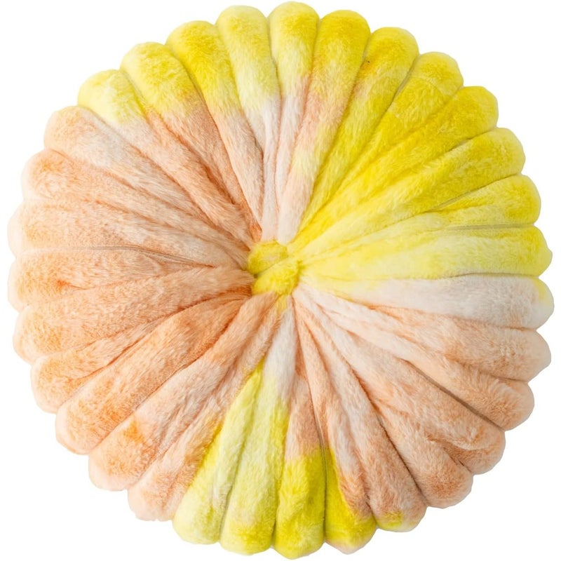 Okrągła poduszka z polaru syntetycznego 13