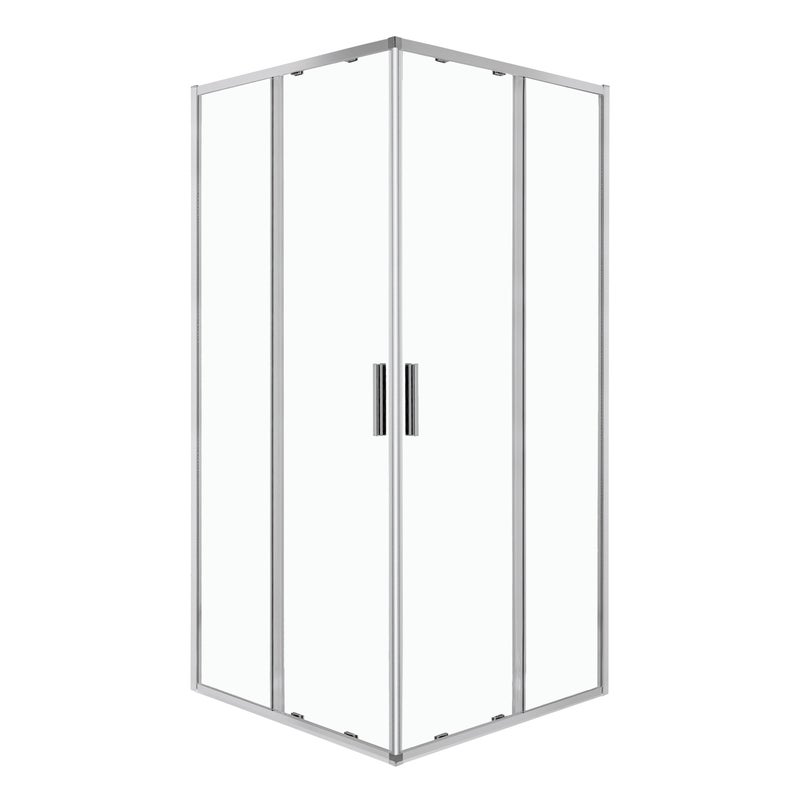 Kabina prysznicowa Solid SQ 90 CHR szkło hartowane 6 mm profile chrom KERRA