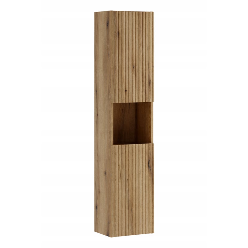 Słupek łazienkowy 30 cm dąb coast evoke wysoki ryflowany