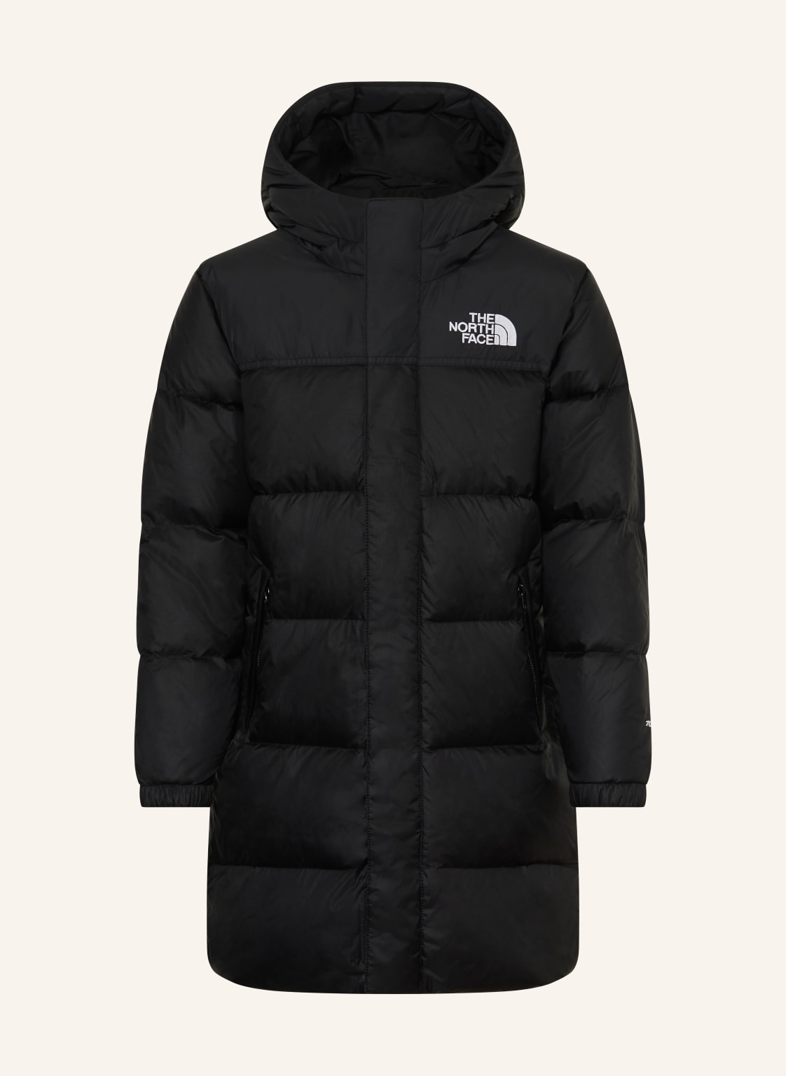 The North Face Puchowy Płaszcz schwarz