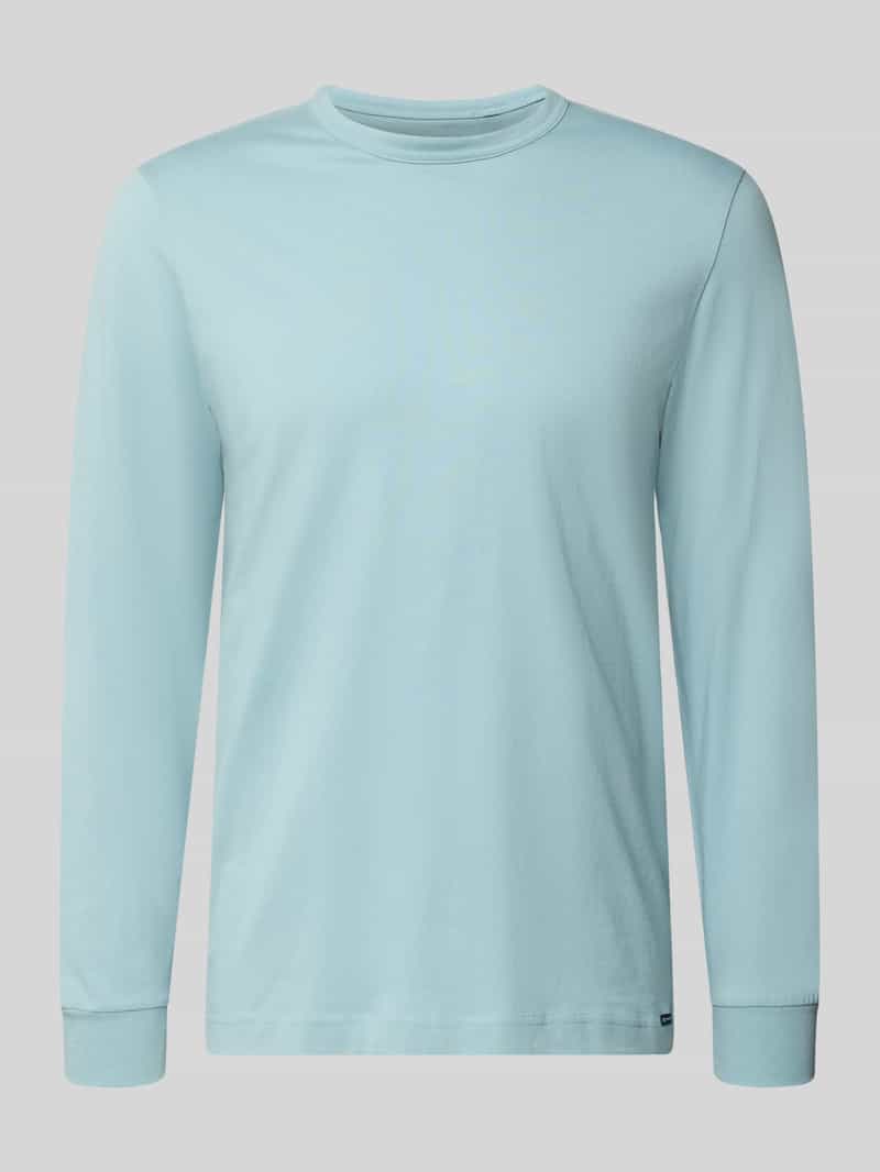 Bluzka z długim rękawem o kroju regular fit z mieszanki dżerseju i bawełny