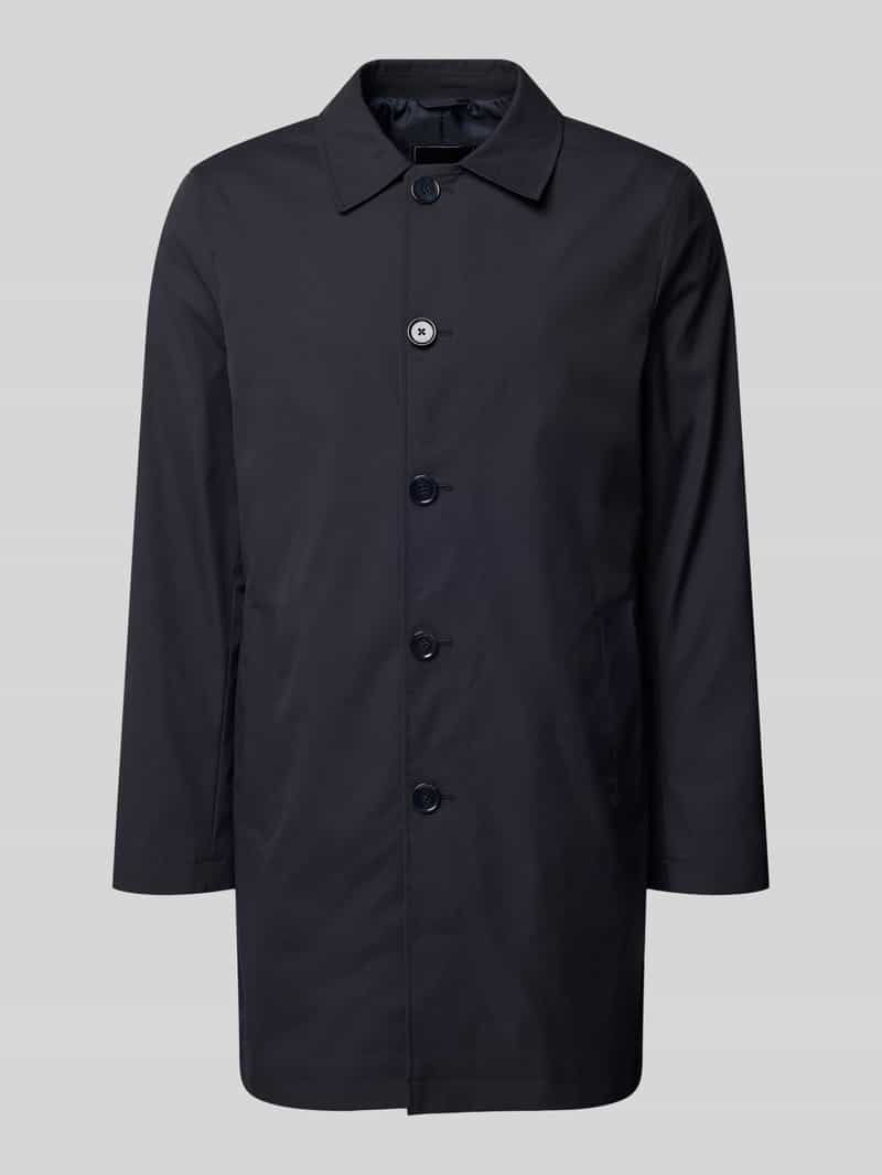Płaszcz z listwą guzikową