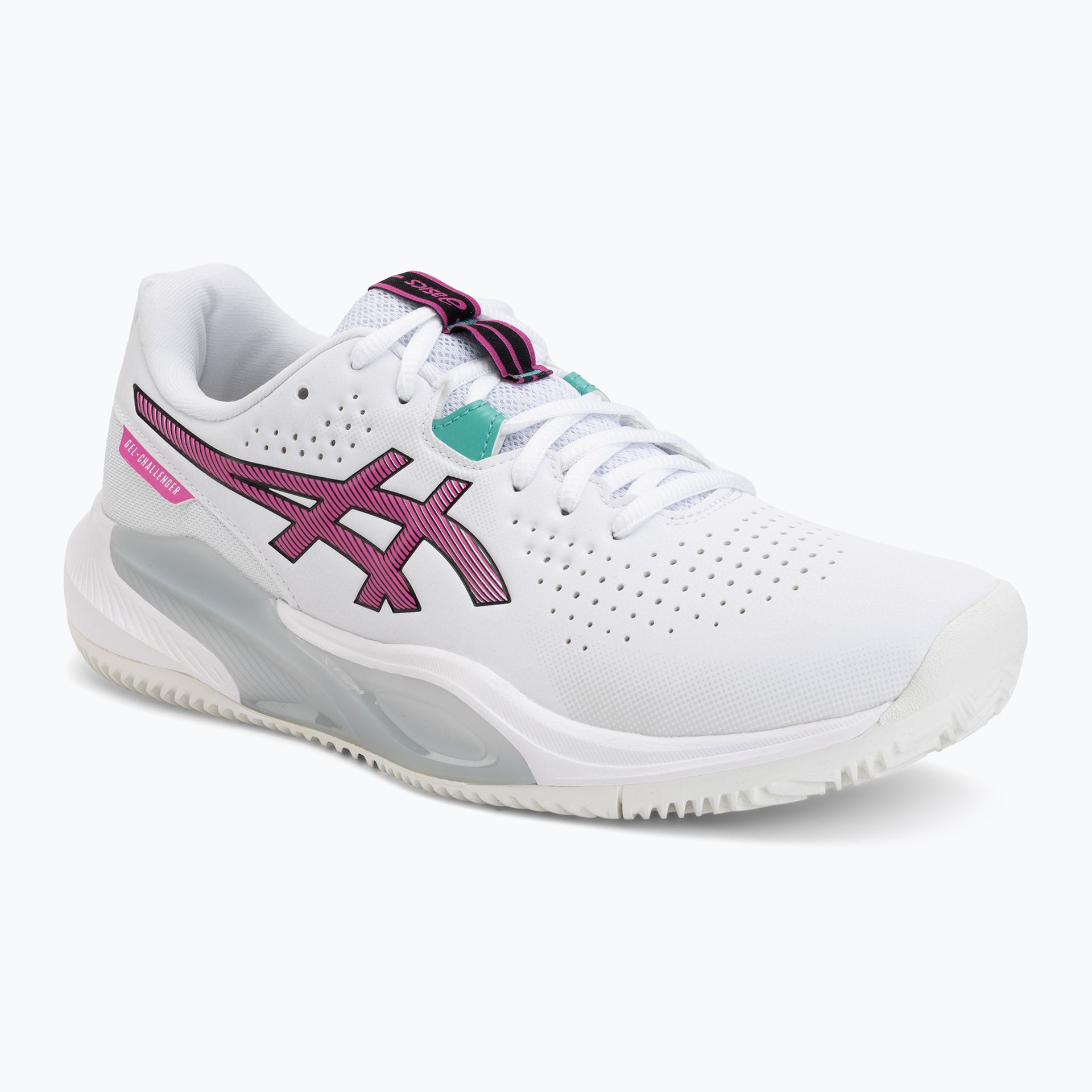 Buty do tenisa męskie ASICS Gel-Challenger Clay 15 white/digital sakura WYSYŁKA W 24H 30 DNI NA ZWROT