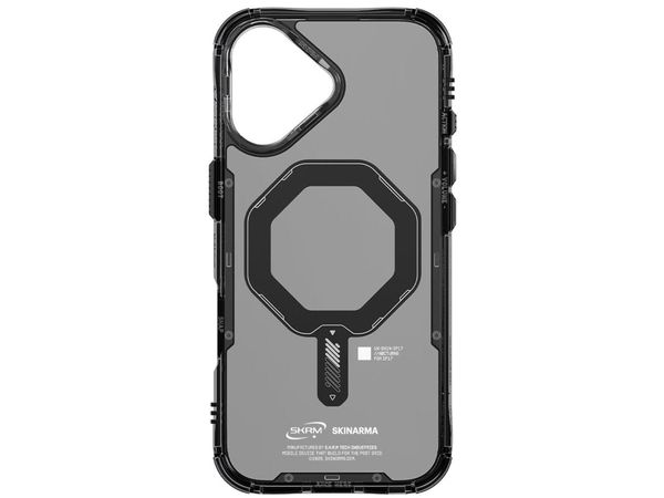 SKINARMA Saido Mag-charge do iPhone 17 czarne SK-2025IP6.3-SDOMS-BLK