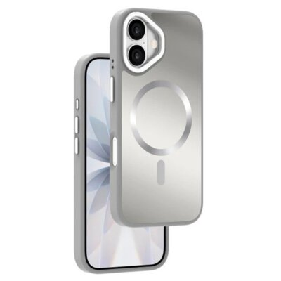 Etui WINNER GROUP Shining Elegance MagSafe do Apple iPhone 17 Srebrny