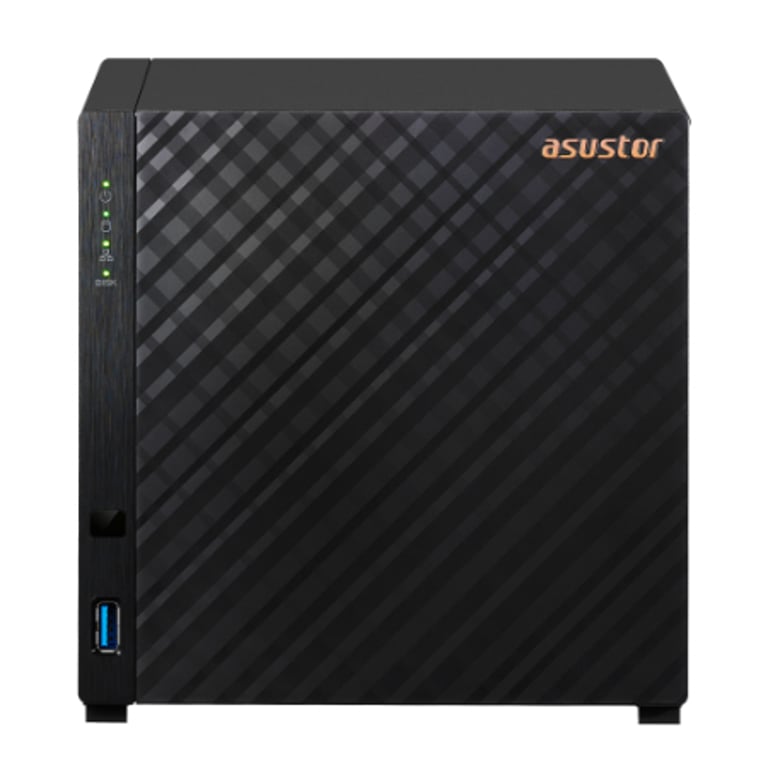 Asustor AS1204T NAS Tower Realtek RTD1619B 1 GB DDR4 0 TB ADM Czarny 90-AS1204T00-MA30