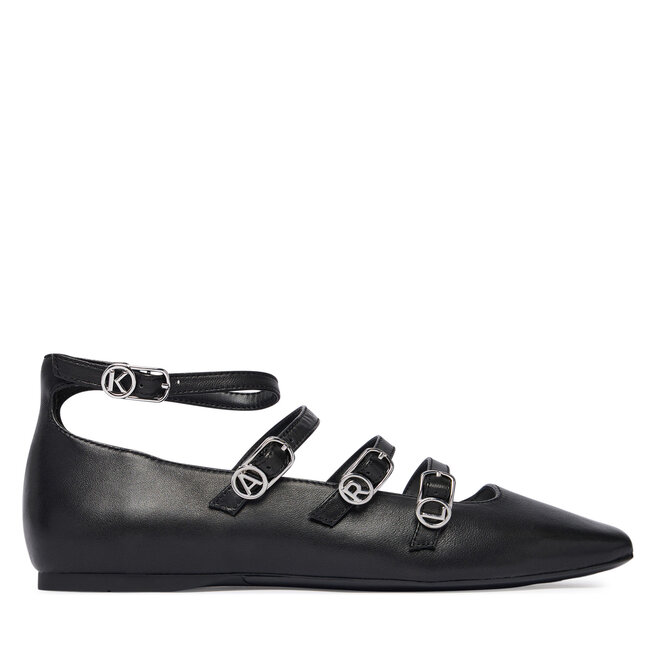 Baleriny KARL LAGERFELD Konnie KL40195 Czarny