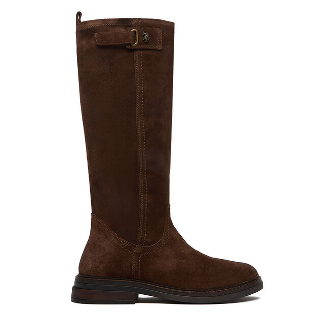 Kozaki U.S. Polo Assn. CEO-HELGA001W/ELT1 Brązowy