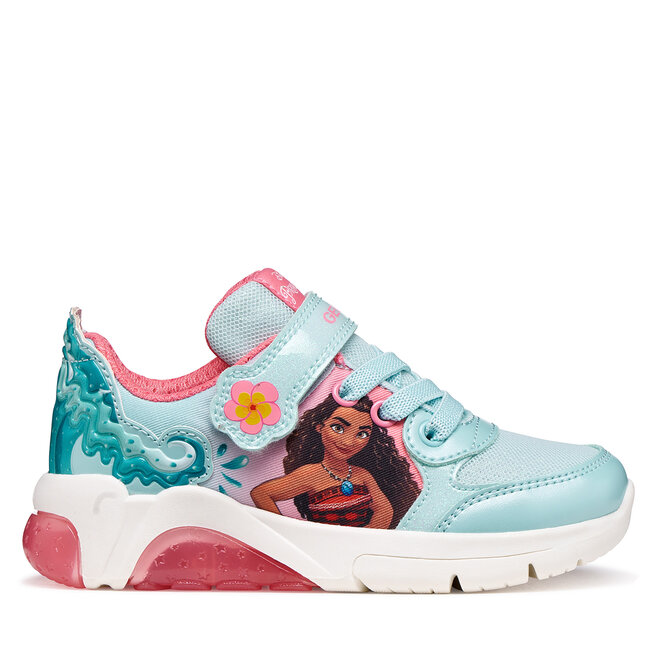 Sneakersy Geox J Fadinlight Girl J65M4D 0ANKC C3B7G M Turkusowy