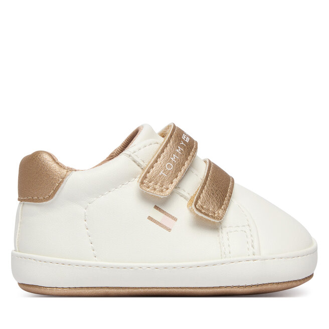 Sneakersy Tommy Hilfiger T0A9-34221-1582A708 Écru