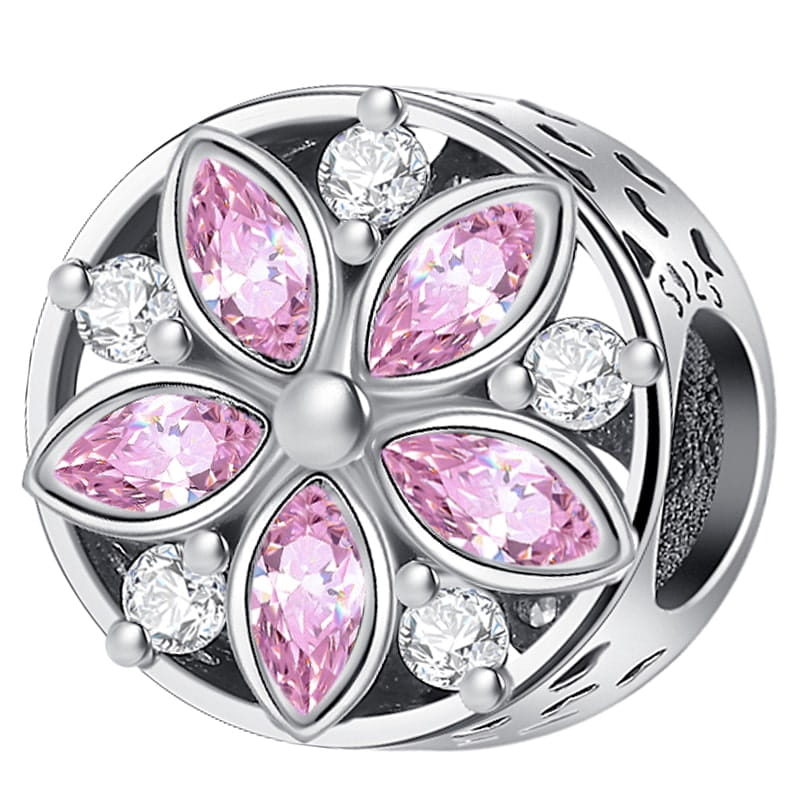 Charms do Pandora - CHARMS AŻUROWY KWIATEK