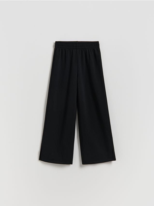 Reserved - Spodnie dresowe - czarny