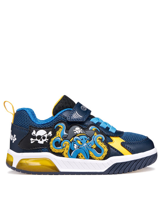 Geox Sneakersy J Inek Boy J659CC 01454 C0657 M Granatowy