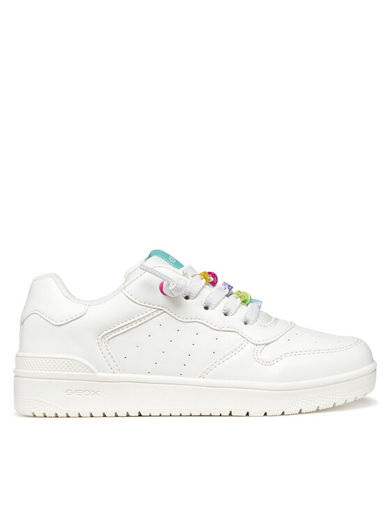 Geox Sneakersy J Washiba Girl J45HXD 000BC C0653 S Biały