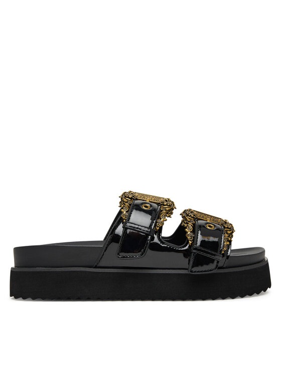 Versace Jeans Couture Klapki 80VA3SM1 ZS190 899 Czarny
