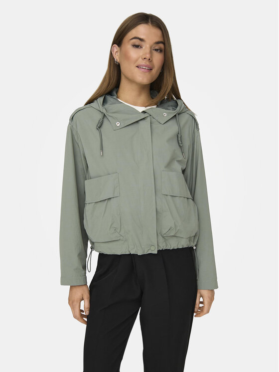 ONLY Kurtka przejściowa Mamba 15308621 Zielony Regular Fit