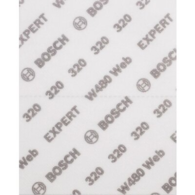 Bosch Papier ścierny Expert W480 Web 2608902388 (10 szt.)