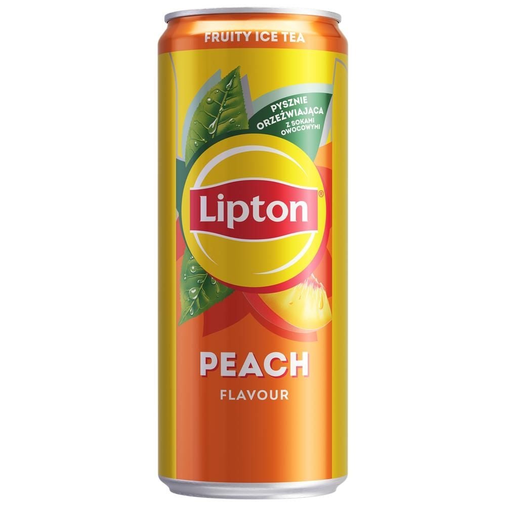 Lipton Ice Tea Peach Napój niegazowany 330 ml
