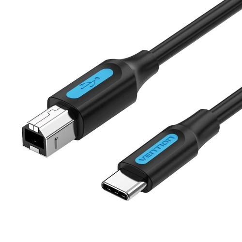 Kabel do drukarki USB 2.0 typu C męski na typ B męski 1m CQUBF