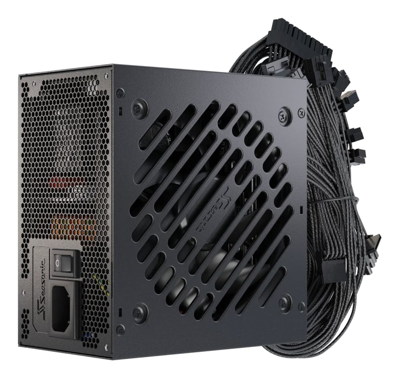 Seasonic CORE BC-650 moduł zasilaczy 650 W 20+4 pin ATX ATX Czarny SRP-CBC651-A5A51JF